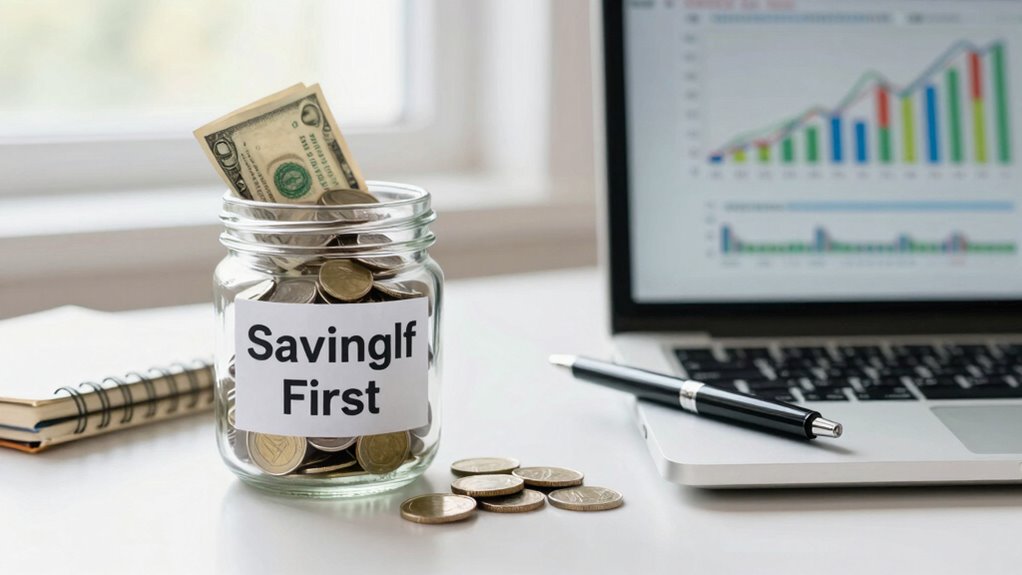 prioritize saving before spending