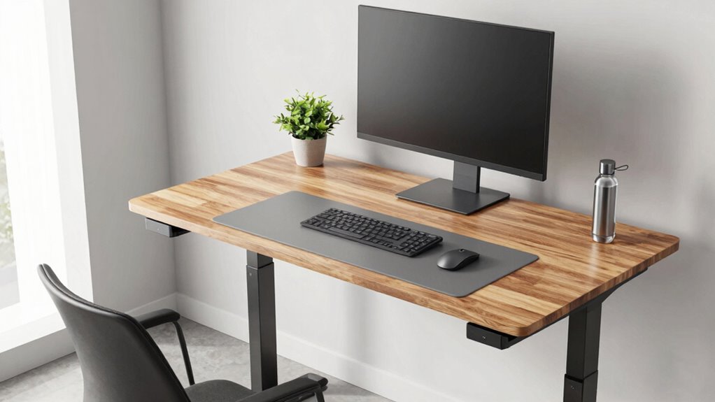 proper ergonomic standing workspace