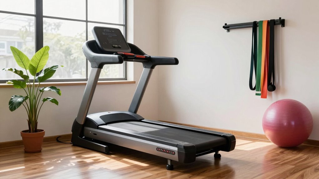 safe organized fitness environment