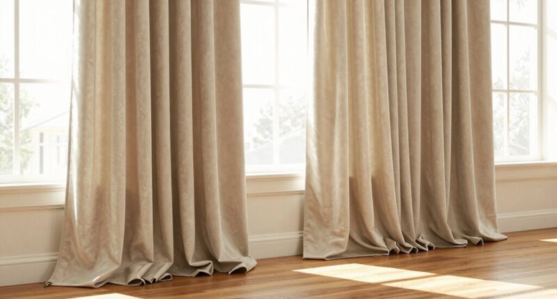 selecting curtains for enhancement