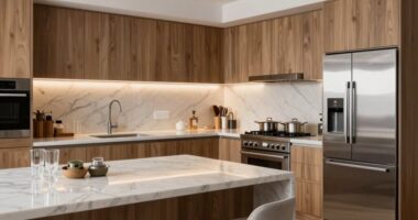smart planning for upscale kitchen