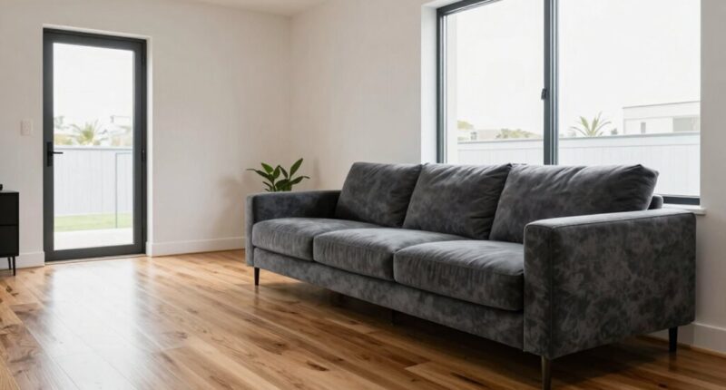 sofa placement enhances traffic