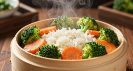 steaming enhances bread rice
