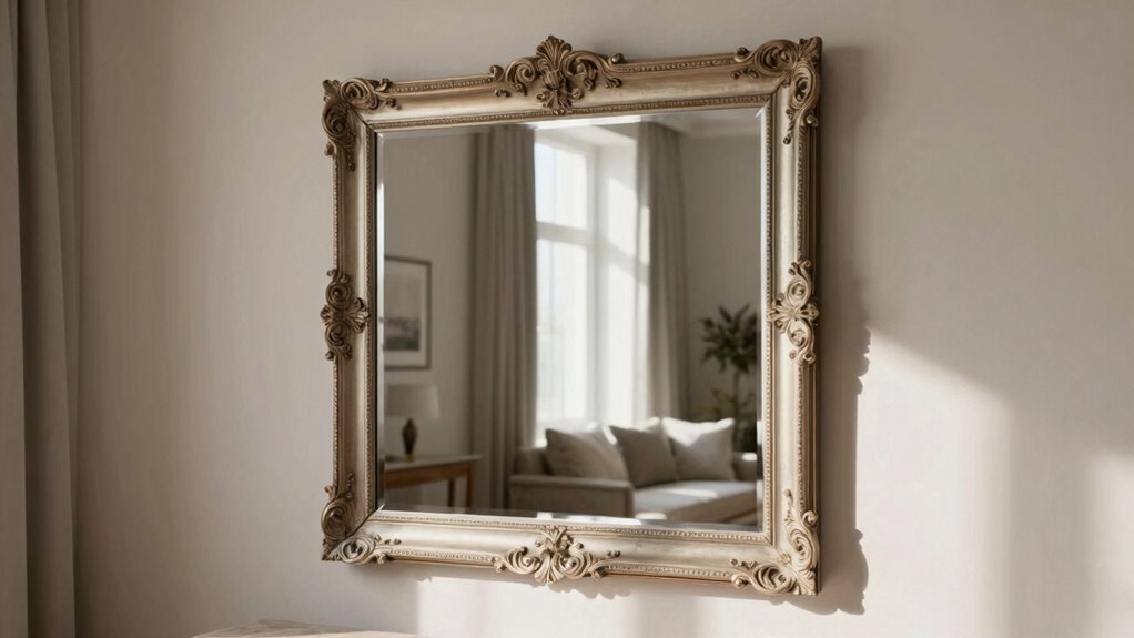 strategic mirror placement enhances space