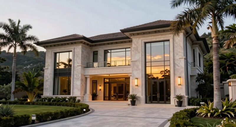 wealth illusion through property