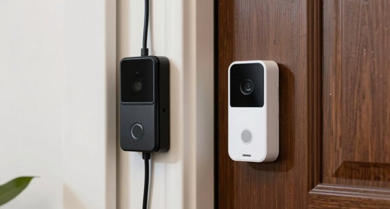 wired vs battery doorbells