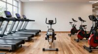 workout equipment footprint comparison