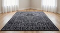 wrong rug size placement