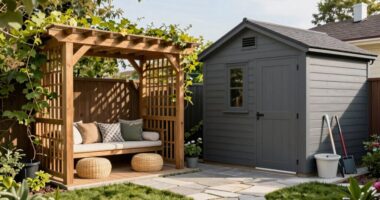 yard organization and design