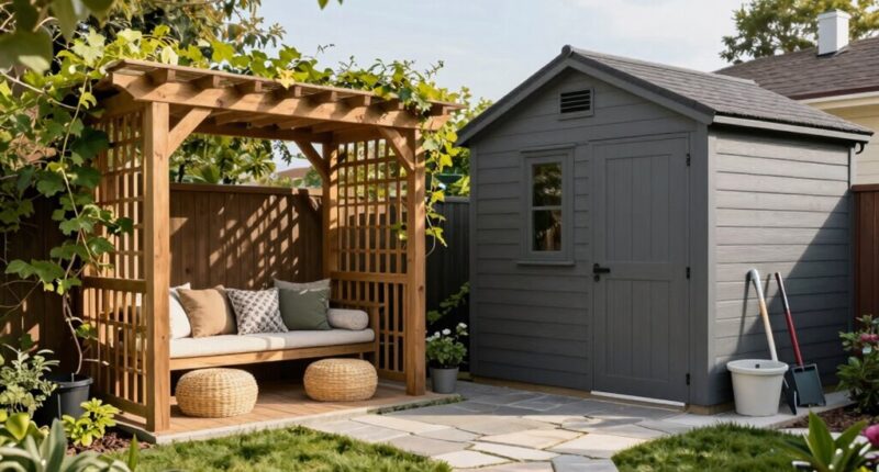 yard organization and design