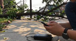 Storm cleanup continues in West Philadelphia, thousands still without power