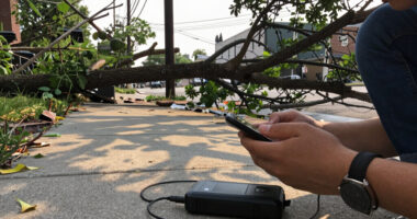 Storm cleanup continues in West Philadelphia, thousands still without power
