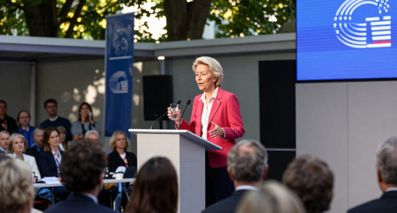 Von Der Leyen Addresses French Entrepreneurs At 2026 Conference