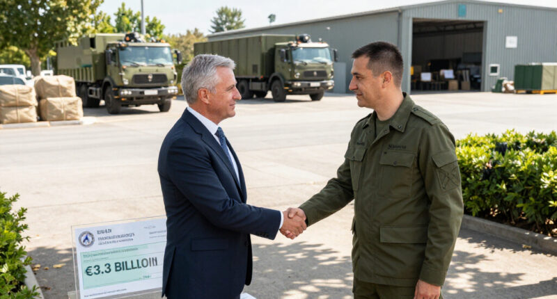 Commission Disburses €3.3 Billion In Defence Funding To Ukraine
