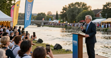 Commissioner Roswall Gives An Opening Address At The 9Th Water Festival