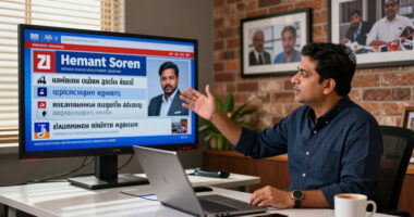 Hemant Soren Surges In Global Coverage