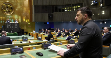 ‘Putin Is Patient Zero. He Must Be Stopped,’ Zelensky Tells U.N. General Assembly