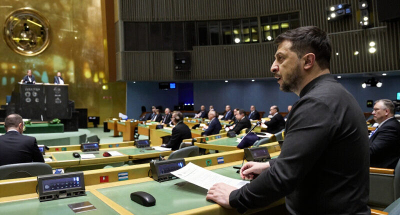 ‘Putin Is Patient Zero. He Must Be Stopped,’ Zelensky Tells U.N. General Assembly