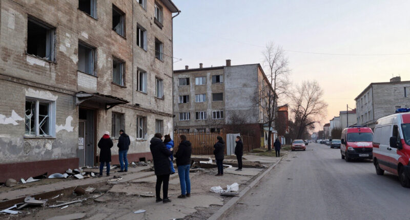 Russian Strikes On Kyiv And The Surrounding Region Kill Three, Including A Child, And Wound Seven
