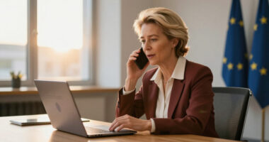 Von Der Leyen Discusses Ukraine Crisis In Call With Zelenskyy