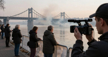 Russian Forces Strike A Second Major Kyiv Bridge Across The Dnipro After Two Days Of Attacks On The South Bridge