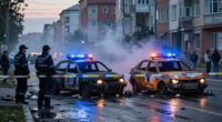 Russian Police Shoot 17-Year-old Suspected Of Setting Two Patrol Cars On Fire In Yekaterinburg